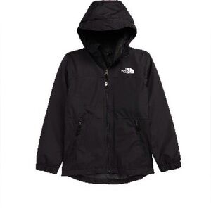 Kids DryVent  North Face Black Hooded Jacket